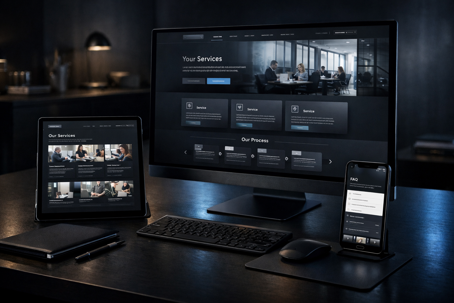 Service website direction built for clarity, trust, and inquiry generation.